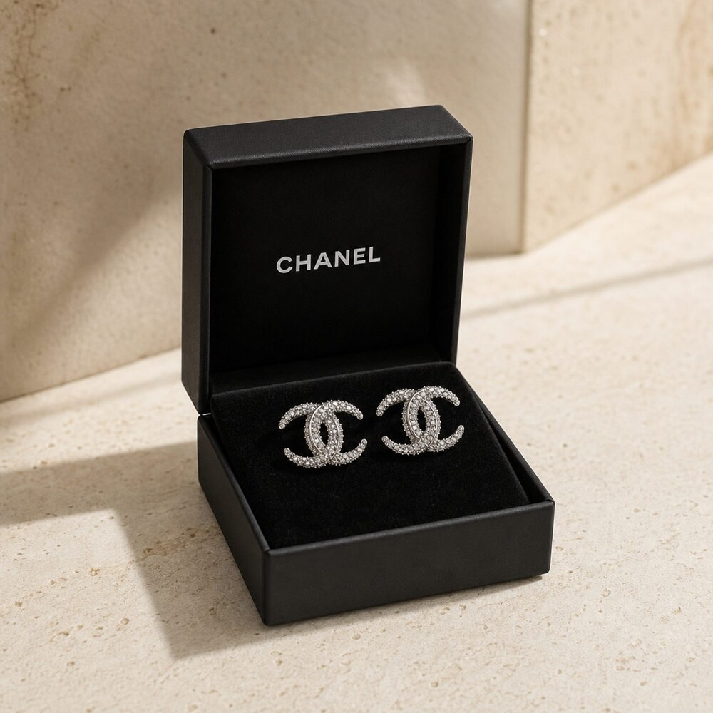 CHANEL Classic Parisian Earrings Style 35 | New with Box - Picture 7 of 9